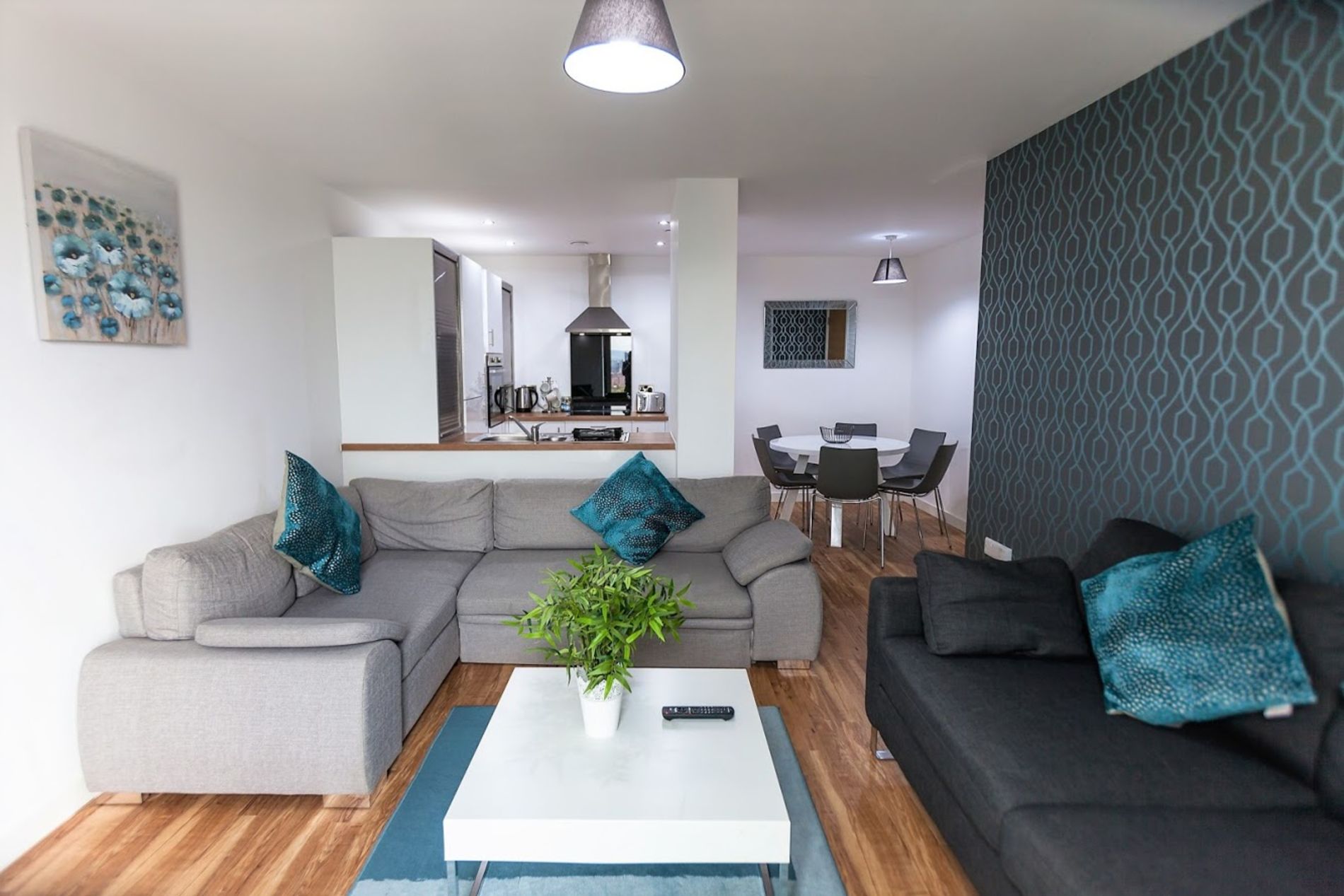 Family-friendly self catering apartment in Media City, Manchester