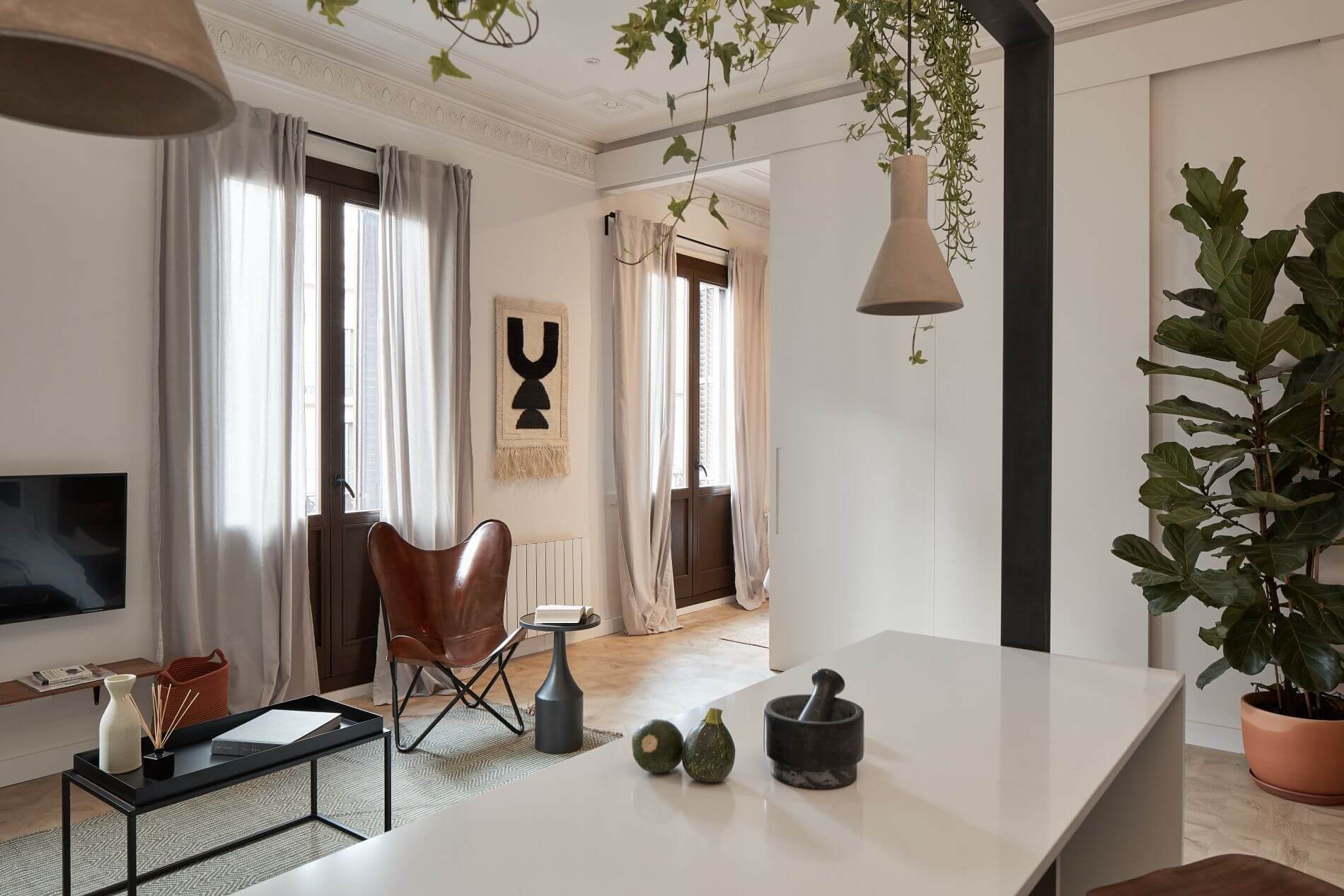 Luxury 1 bedroom apartment for rent in Barcelona