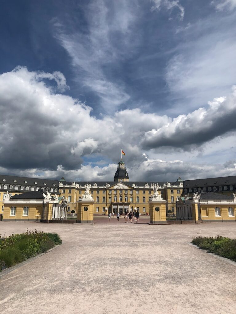Gorgeous Shot of the Beautiful Karlsruhe Palace